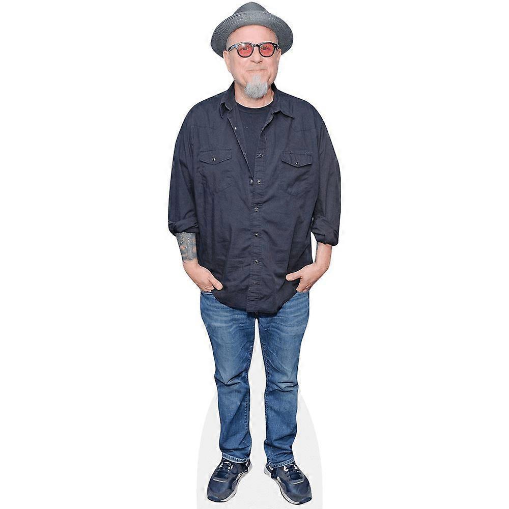 Robert Goldthwait (Black Shirt) Cardboard Cutout (lifesize OR mini size). Standee. Stand Up.