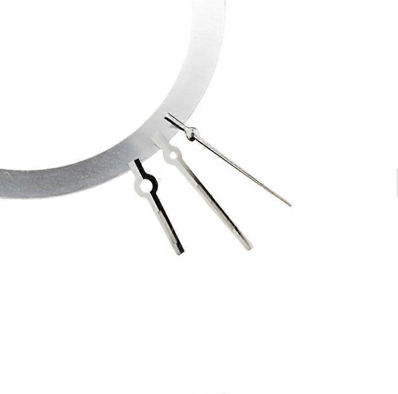 Watch Hand 11MM Pointer Mechanical Watch Green Luminous Accessories for NH05/NH06 Movement (Silver)