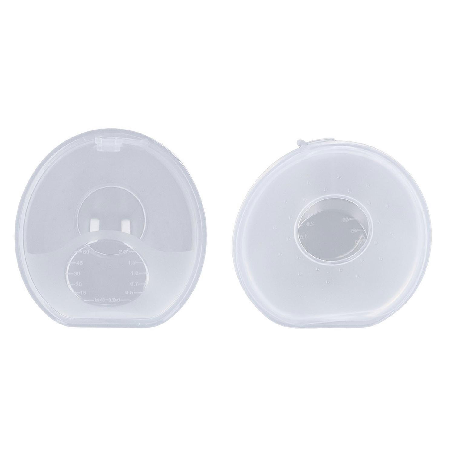 2pcs Wearable Milk Collector Protect Sore Nipples Leak Protection Milk Collection Shells for Newborn