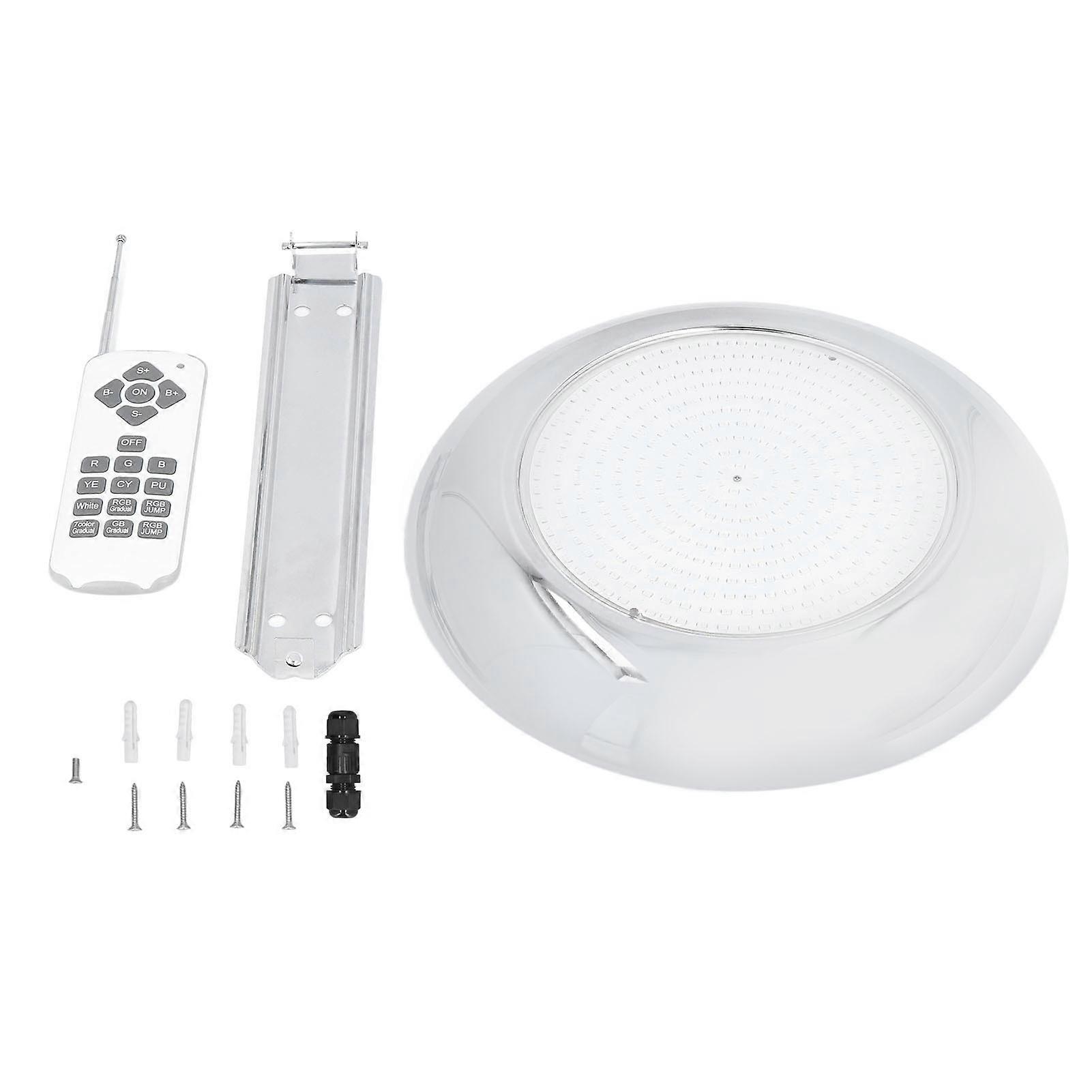 Pool Lights, Wall Mounted, 360 LED, RGB, IP68, Waterproof, Remote Control