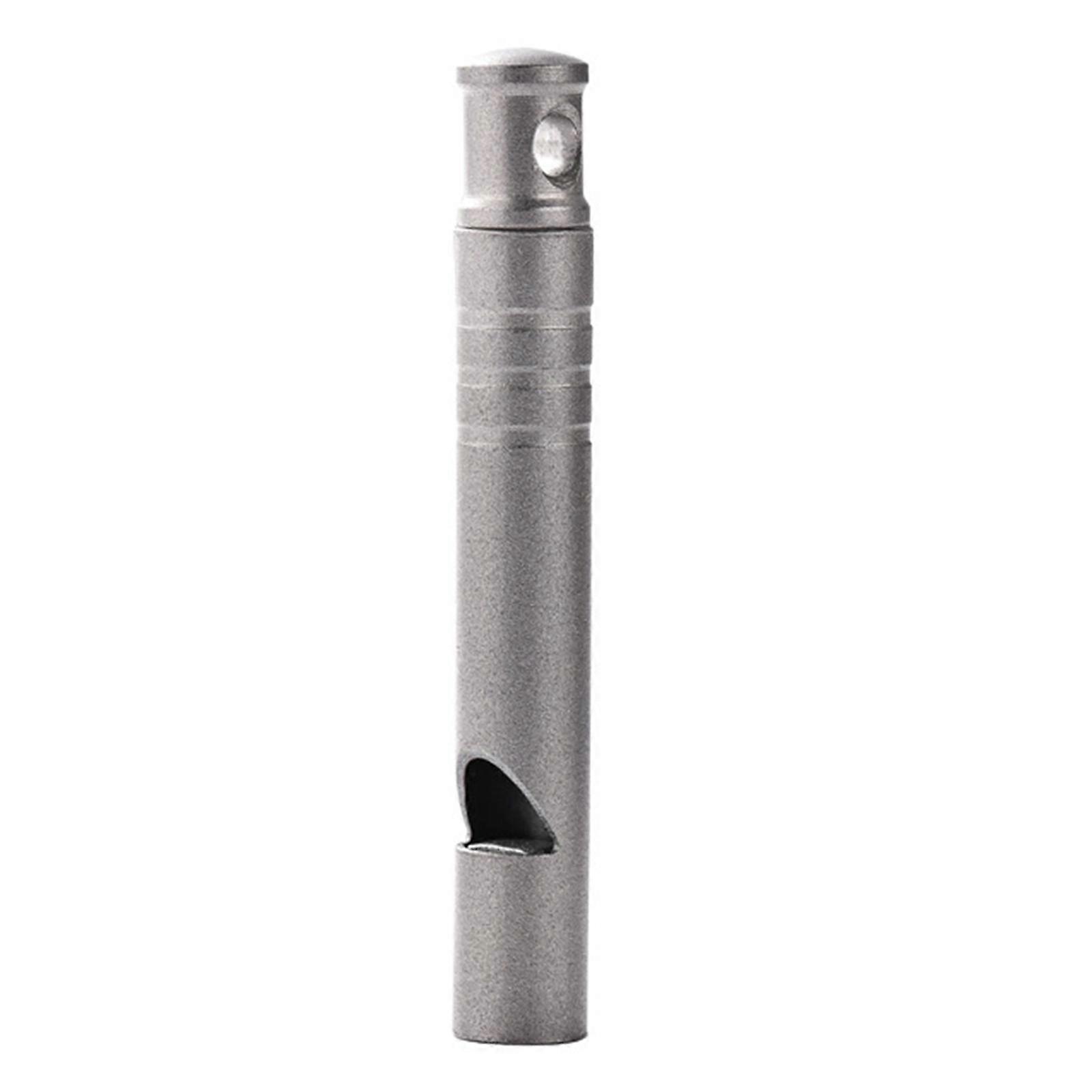 Titanium Emergency Whistle Survival Whistle for Hiking Life Saving Sports