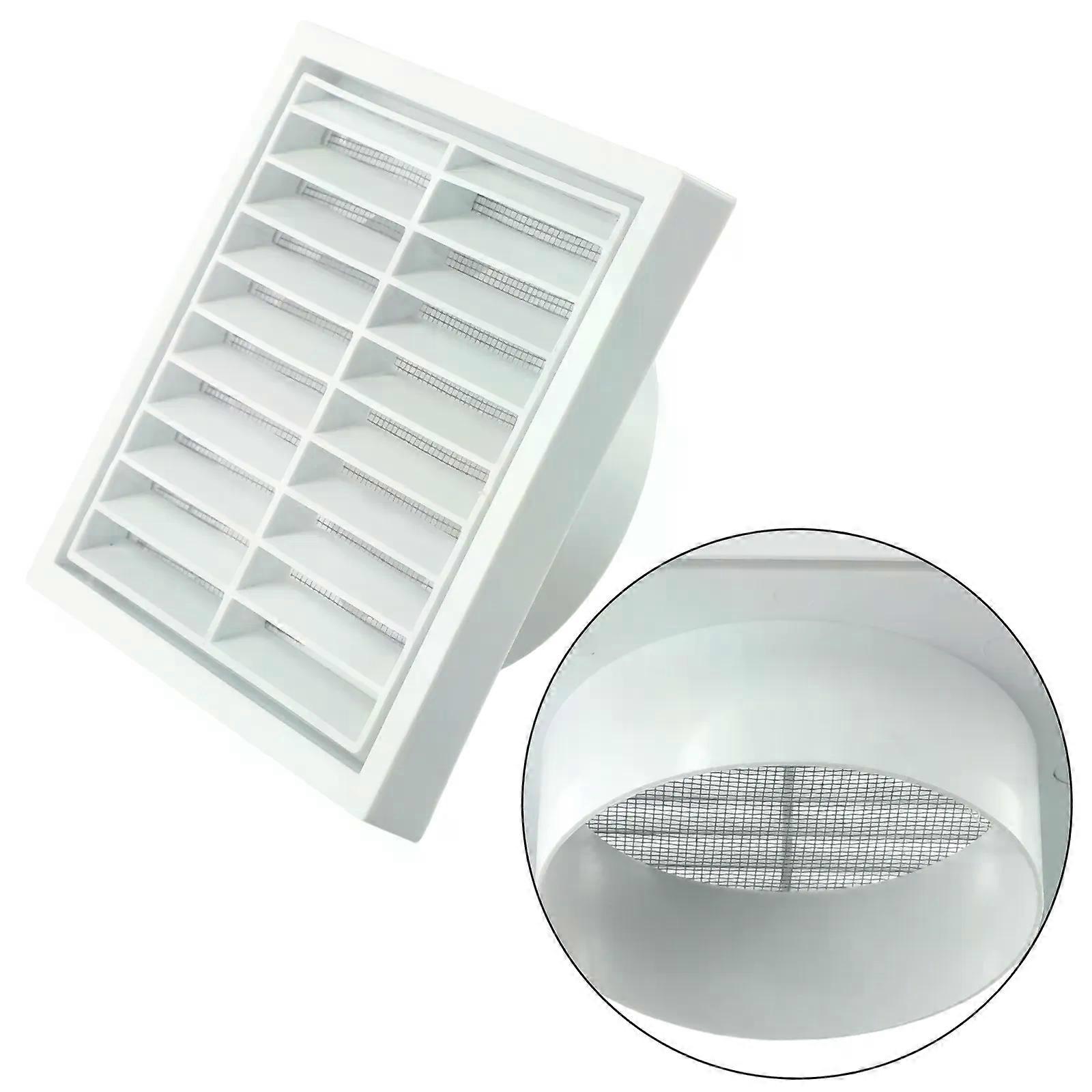 Efficient Ventilation Grille Durable PP Material Suitable For Wall Or Ceiling Openings Vermin And Rodent Protection White