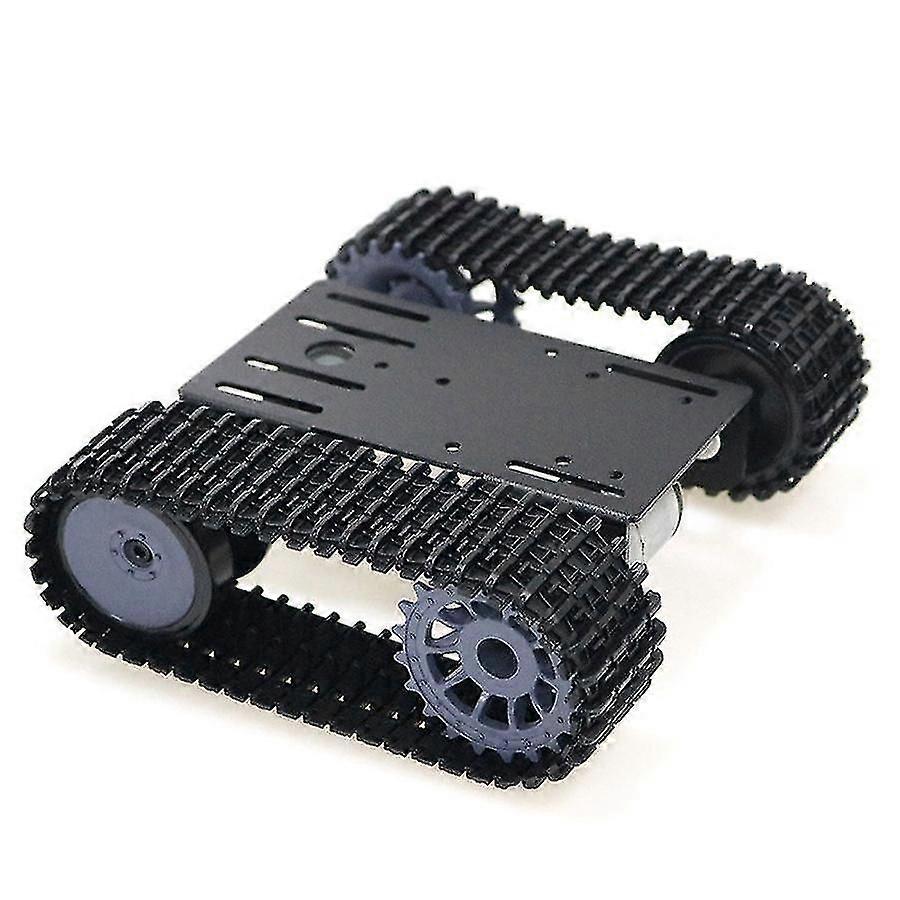 Smart Tank Car Chassis Tracked Crawler Robot Platform With Dual Dc 12v Motor For Diy For T101-p/tp1