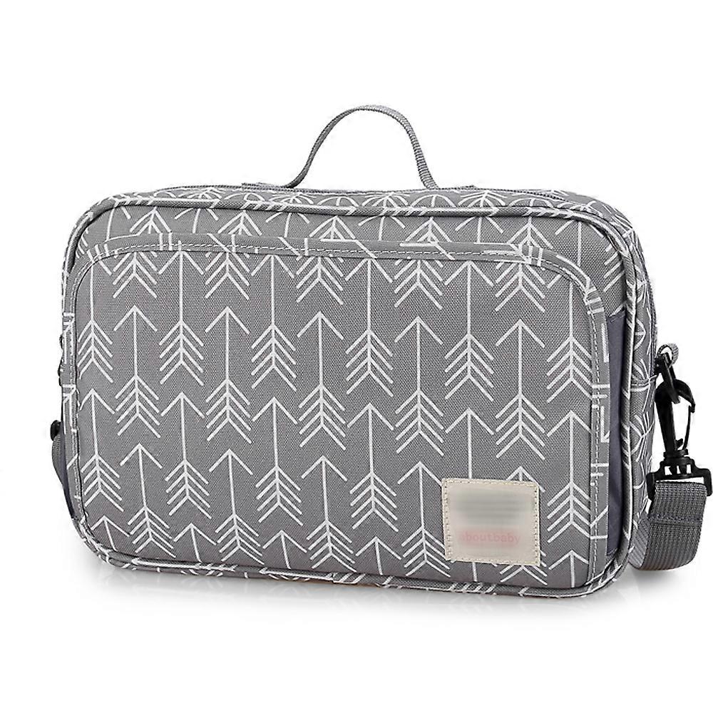Portable Stroller Organizer, Large Capacity Design with Fashion Shoulder Bag Mode for Easy Carry
