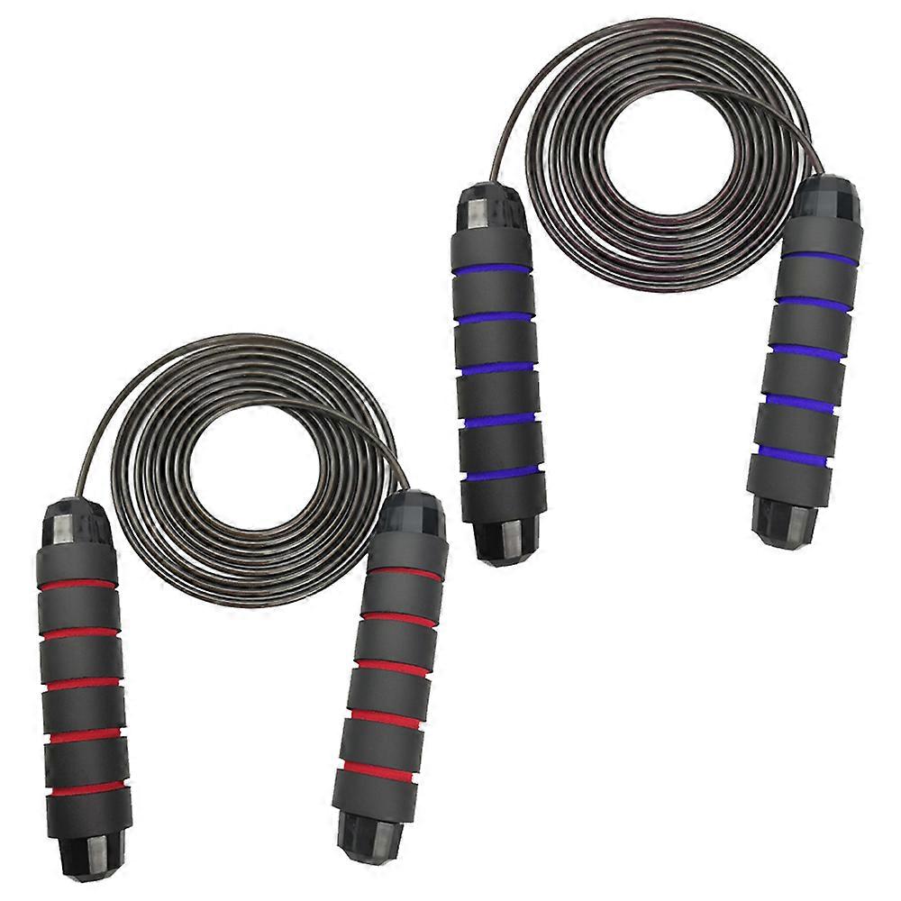 Adjustable Jump Rope for Workout, Skipping Rope with Ball Bearing System for Cardio and Endurance Training