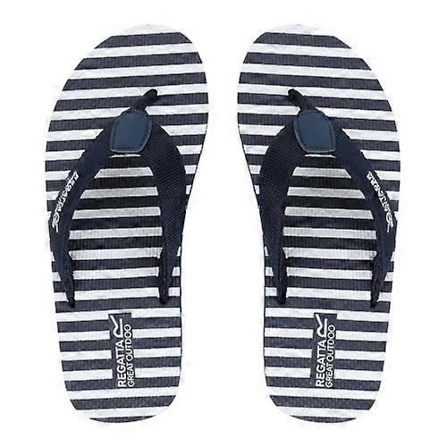 Regatta Womens/Ladies Catarina Striped Flip Flops