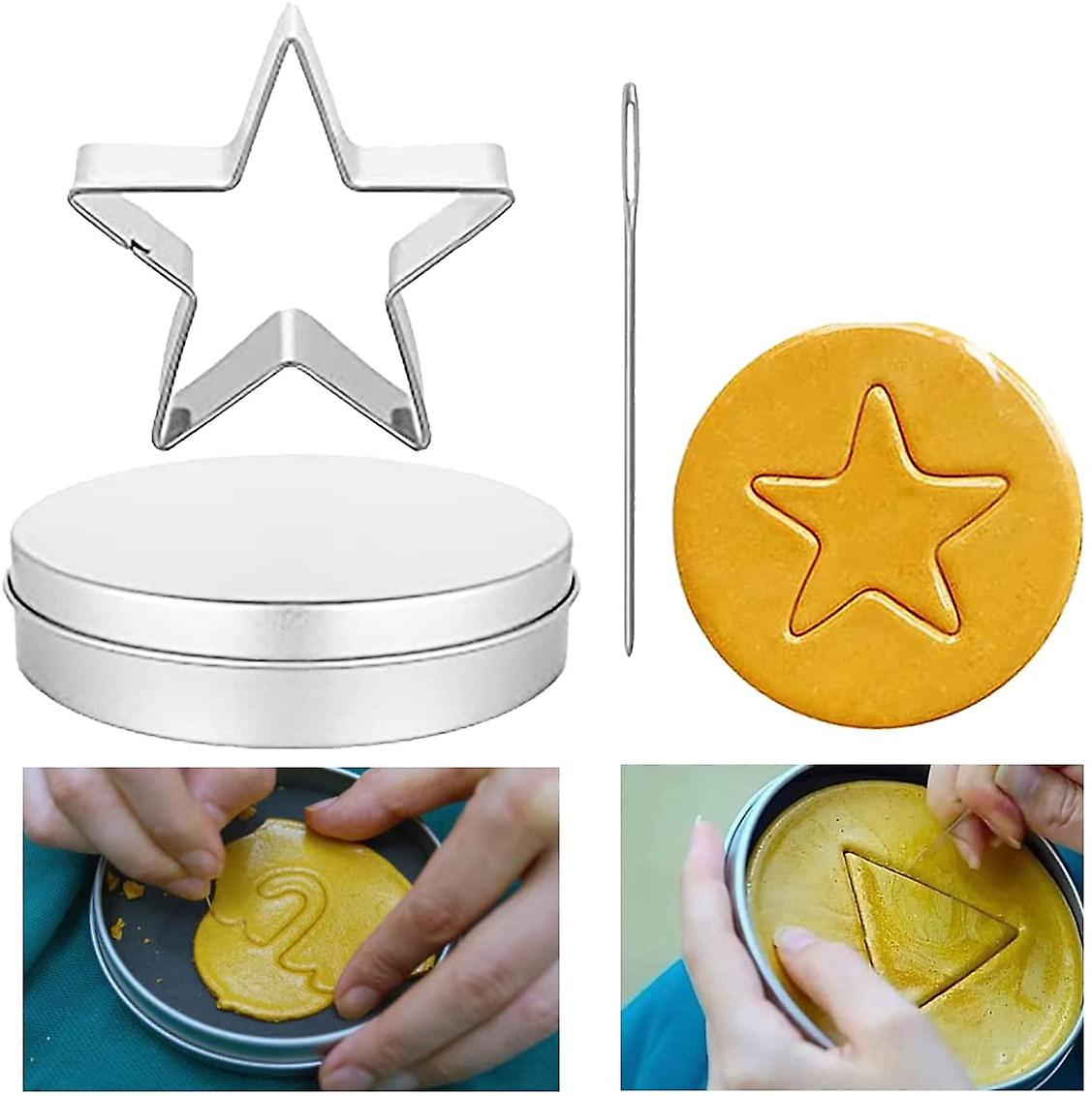 Squid Cookie Cutter Set Biscuits Sugar Tin Stainless Steel Star