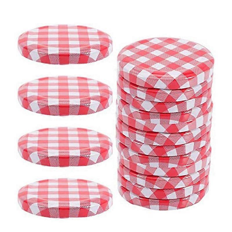 Jam Jars with Wide Mouth Screw Lids Metal Bottle Cap for Normal Jars