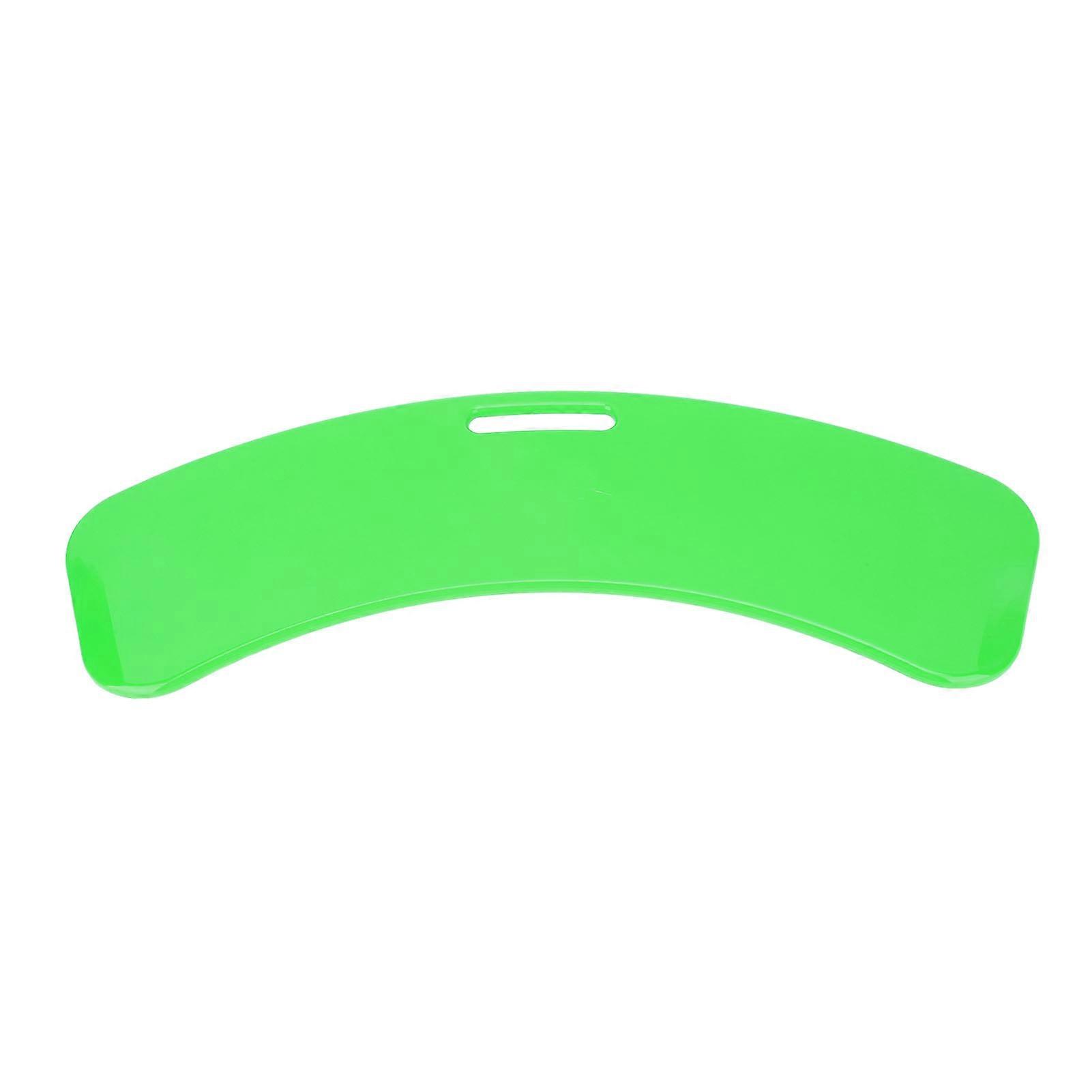 ABS Curved Transfer Board for Elderly, Safe and Thick Support, for Wheelchair, for Elderly Patient Transfer, Grass Green