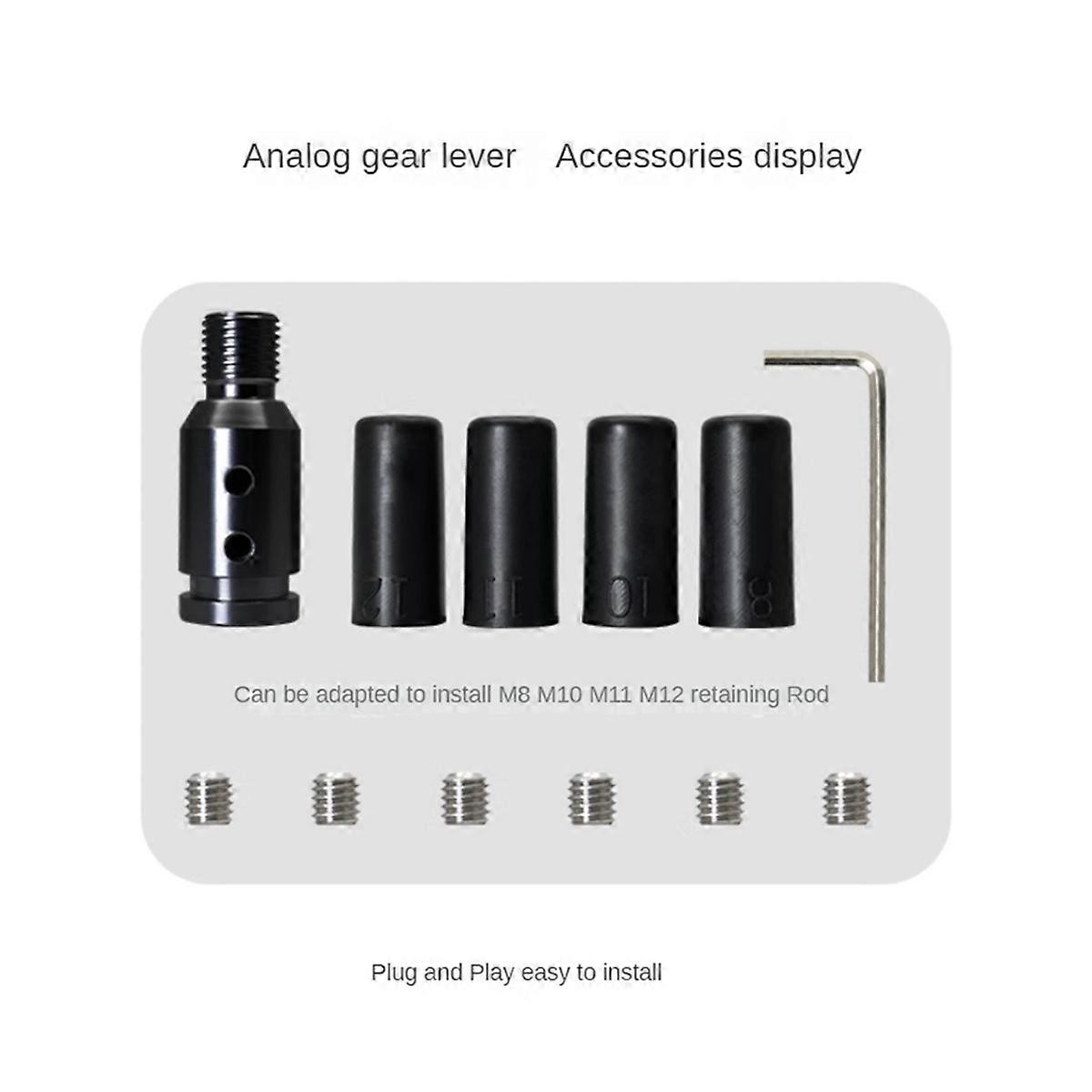 PC USB High Low Gear Simulator Shifter Knob For For ATS ETS2