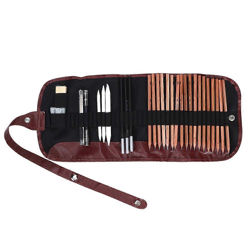 Sketch Drawing Tool Set Eraser Pencil Holder Pen Sharpener Extender