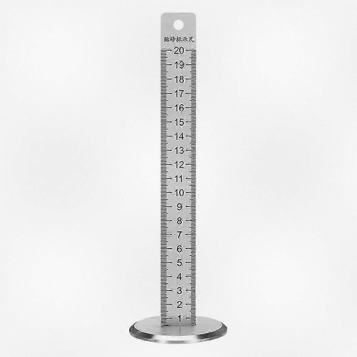 Adjustable Leveling Ruler for Precise Tile Installation - Flooring Alignment Tool for Professional Masons