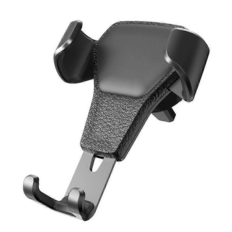 Car Phone Holder with Universal Suction Cup Gravity Clip Fan Mount Compatible with iPhone 14 13 Xiaomi Redmi Samsung Stand for GPS