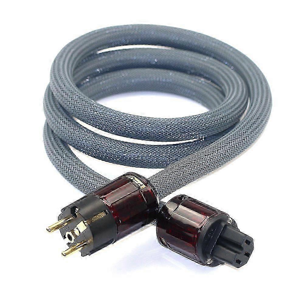 Hi-fi Furutech T1 Oxygen-free Copper HIFI Fever audio power cable EU/US plug CD player/bladder player/power amplifier cable