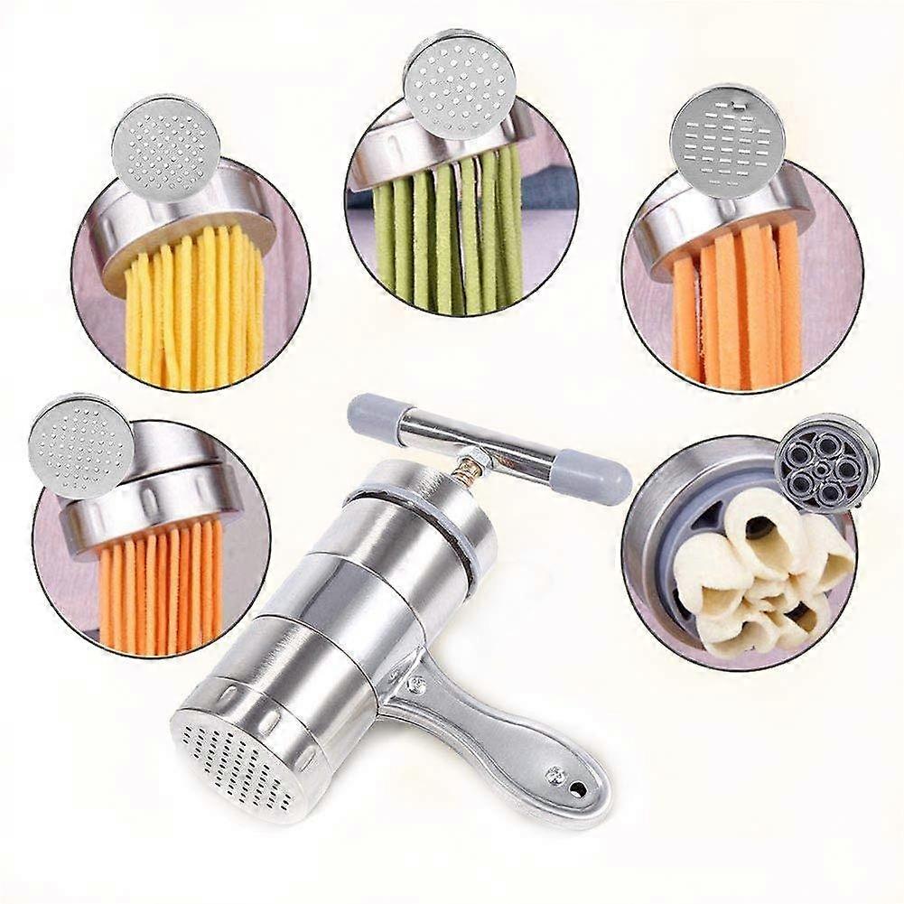 Manual Pasta Maker, Stainless Steel Pasta Maker Juice Squeezing Machine, for Different Noodles