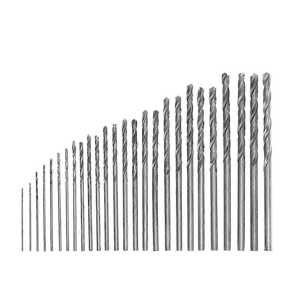 Manual Craft Drill Twist Drill Bit 1 Set Of 10 0.5mm Multifunctional HSS Straight Shank Twist Drills