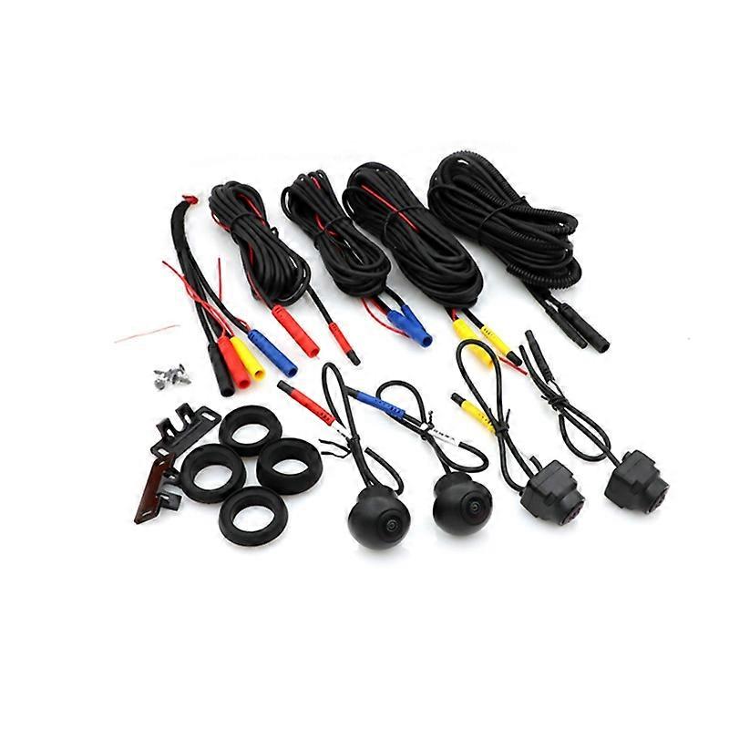 3D AHD1080P Switch 720P 360 Degree Panoramic Camera Imaging System Vehicle Camera