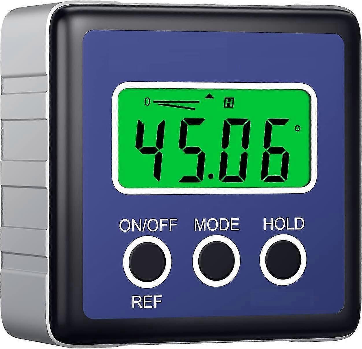 Angle Measurer Digital LCD Digital Goniometers Case Chamfer Inclinometer Waterproof Protractor for Angle Measure Car Work