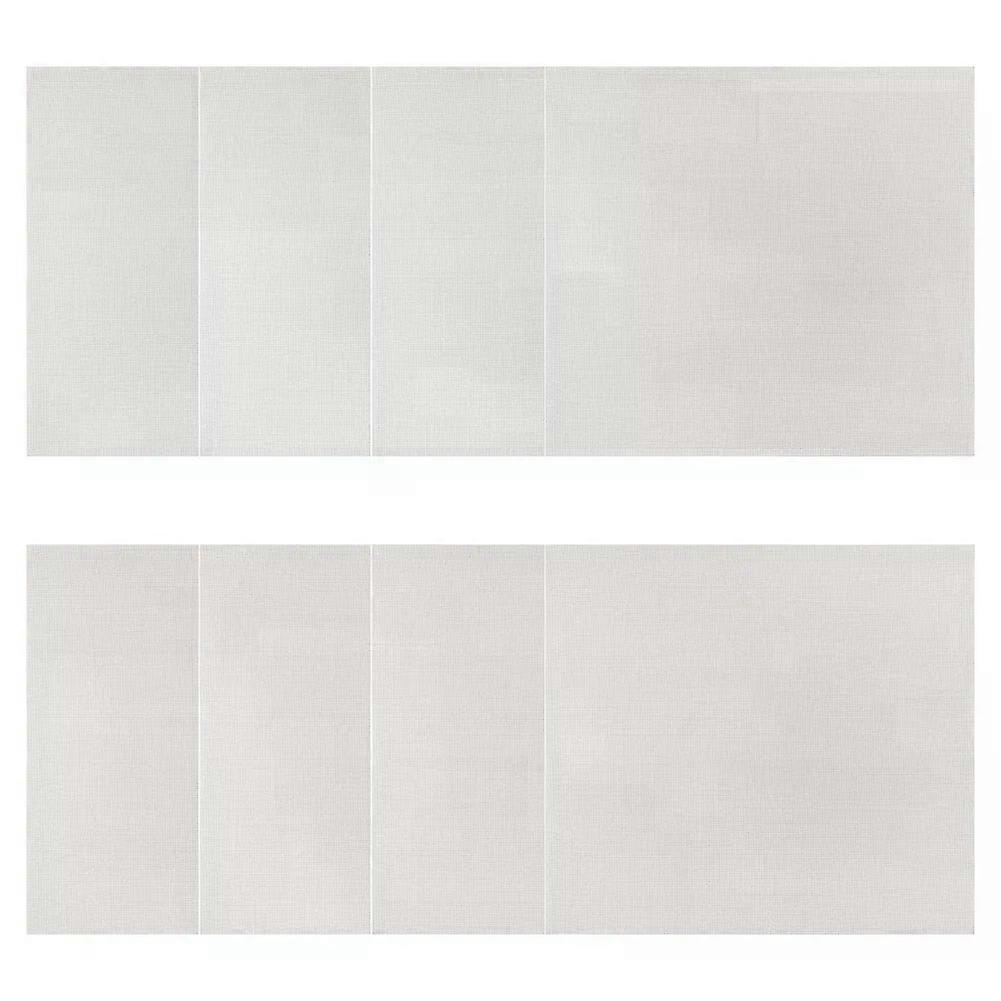 Non-Stick Silicone Dehydrator Sheets Fruit Dehydrator Mats Reusable Steamer Mat Mesh Sheet for Fruit Dryer 8 Pcs