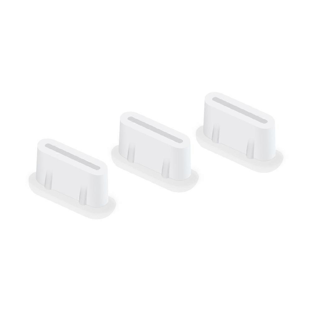 EWB9372 3Pcs Dust Plug for DJI Mini 3 Pro Drone Remote Controller Interface Silicone Waterproof