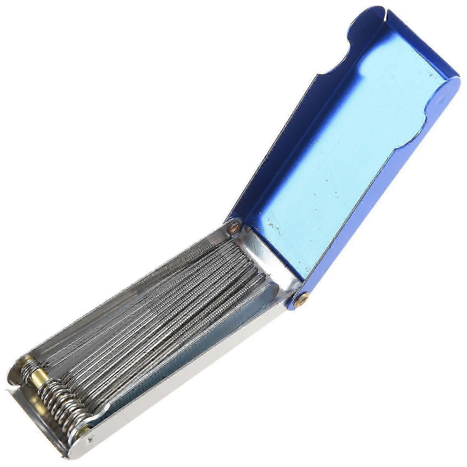 Guitar Nut Bridge File Set Luthiers Tool Box 13 Sizes Of Files 1 Flat File For Guitar Banjo Mandoli