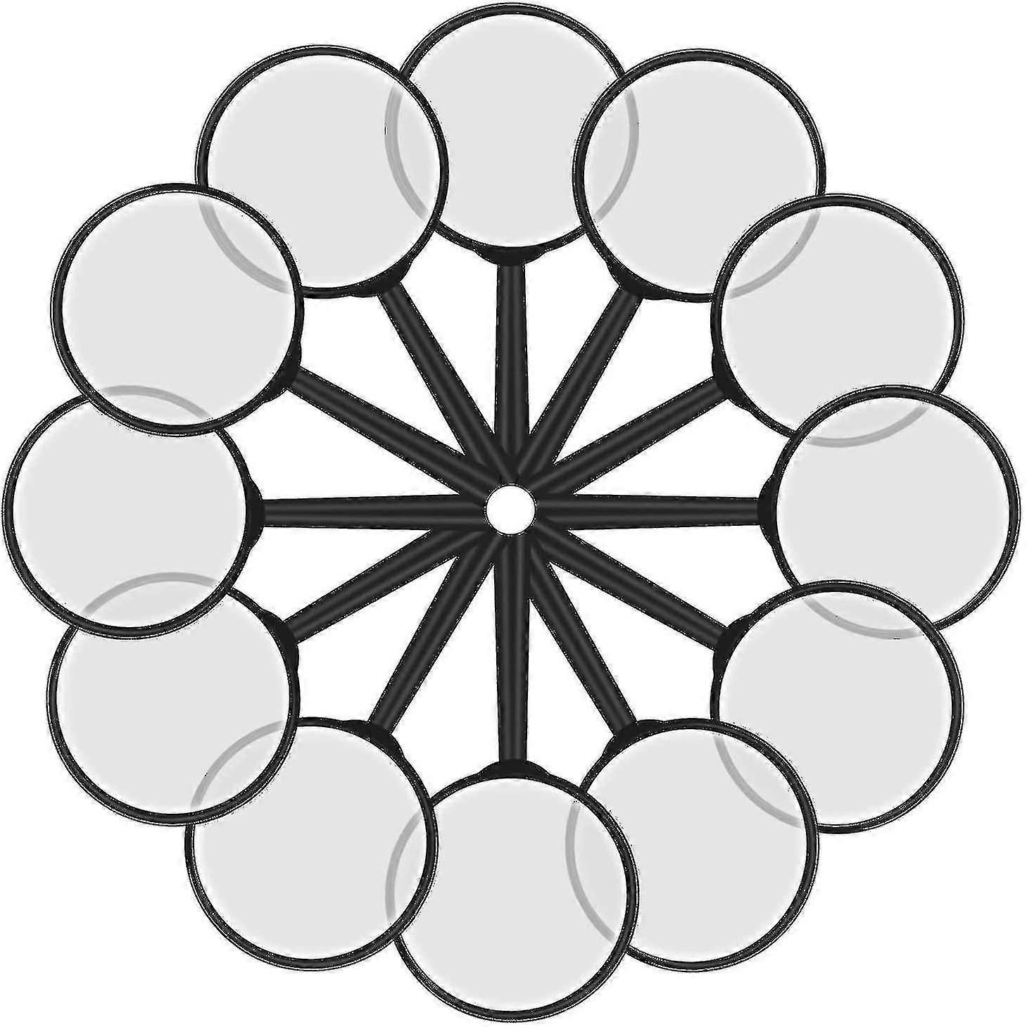 12 Pack Handheld Plastic Magnifier Loupe Bijoux Maison