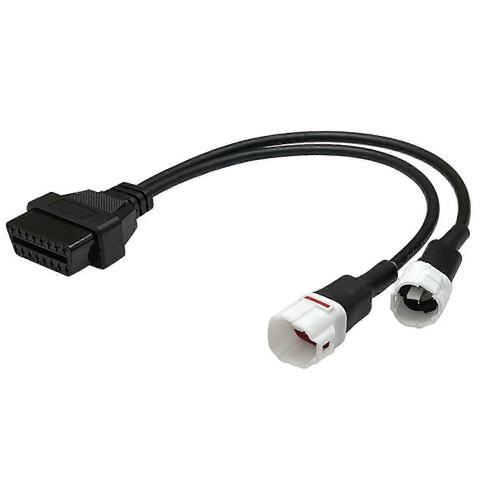 Yamaha Motorcycle OBD2 Scanner Cable - 3pin & 4pin Adapter