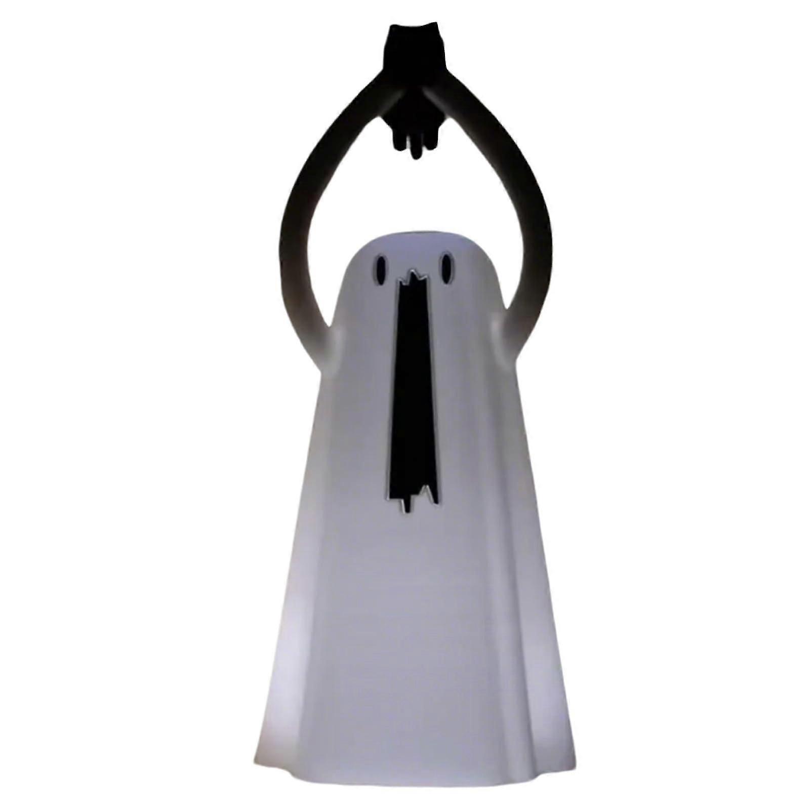 Ghost Holding Cat Sculpture - Adds a Touch of Fun to Any Room