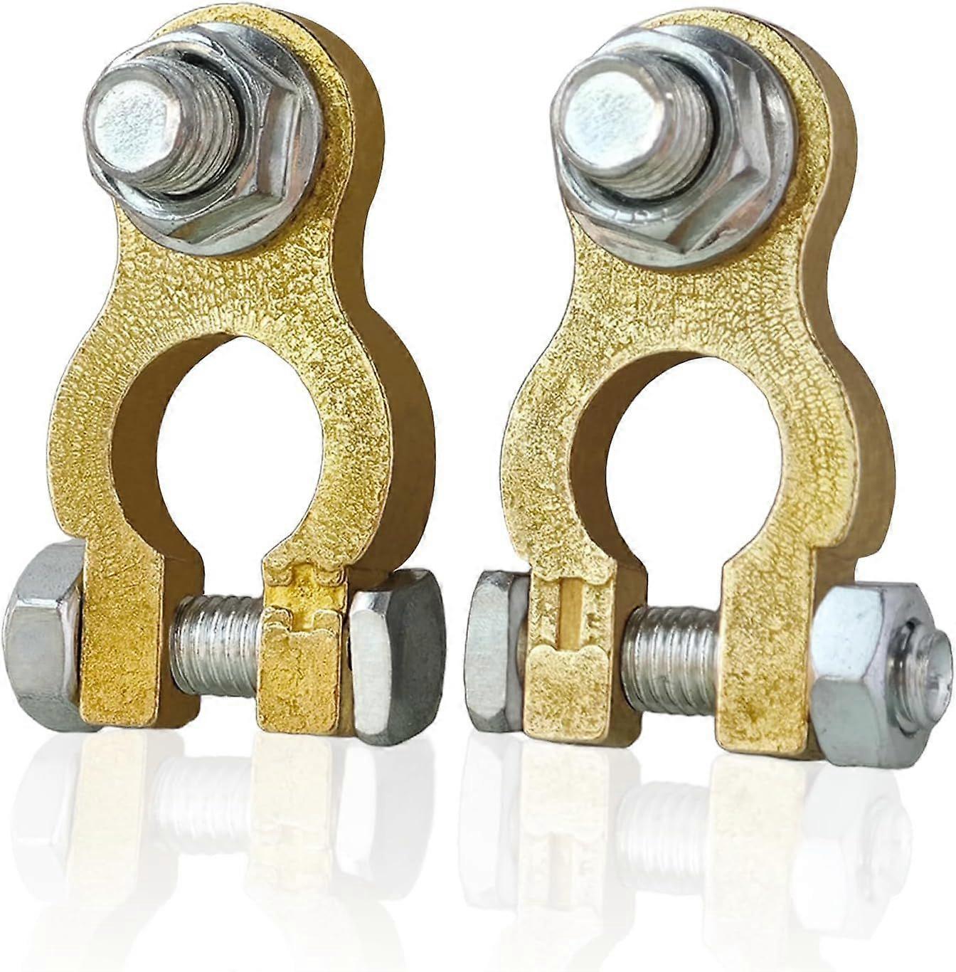 High quality brand new  Battery Terminals (1 Pair) Solid Brass Car Battery