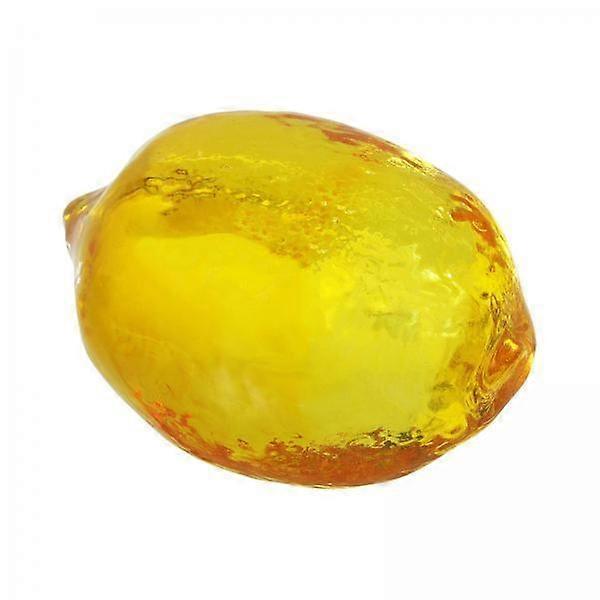 2x Fruit Figurine Art Sculpture Creative Yellow Modern Statue Tabletop