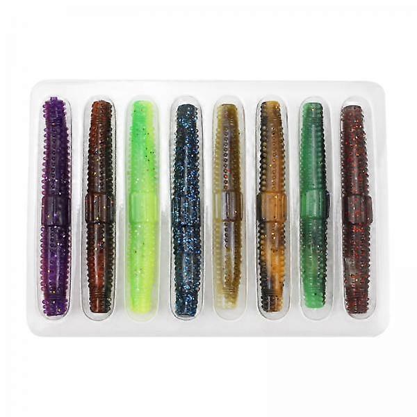 Bass Fishing Soft Bait Kit - Realistic Worms And Lures for Trout