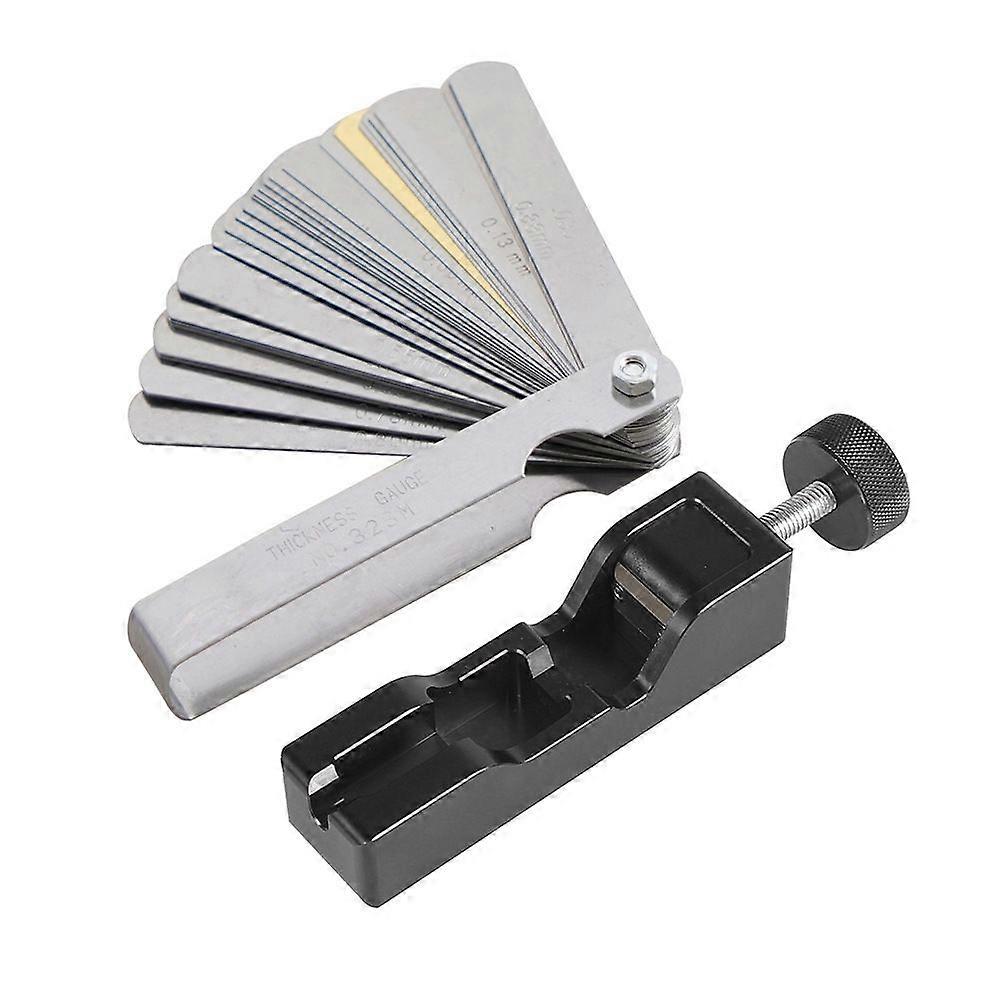 Spark Plug Gap Tool, Universal Solid Black Metal Spark Plug Gap Tool Gapper Caliper for 10mm 12mm 14mm 16mm