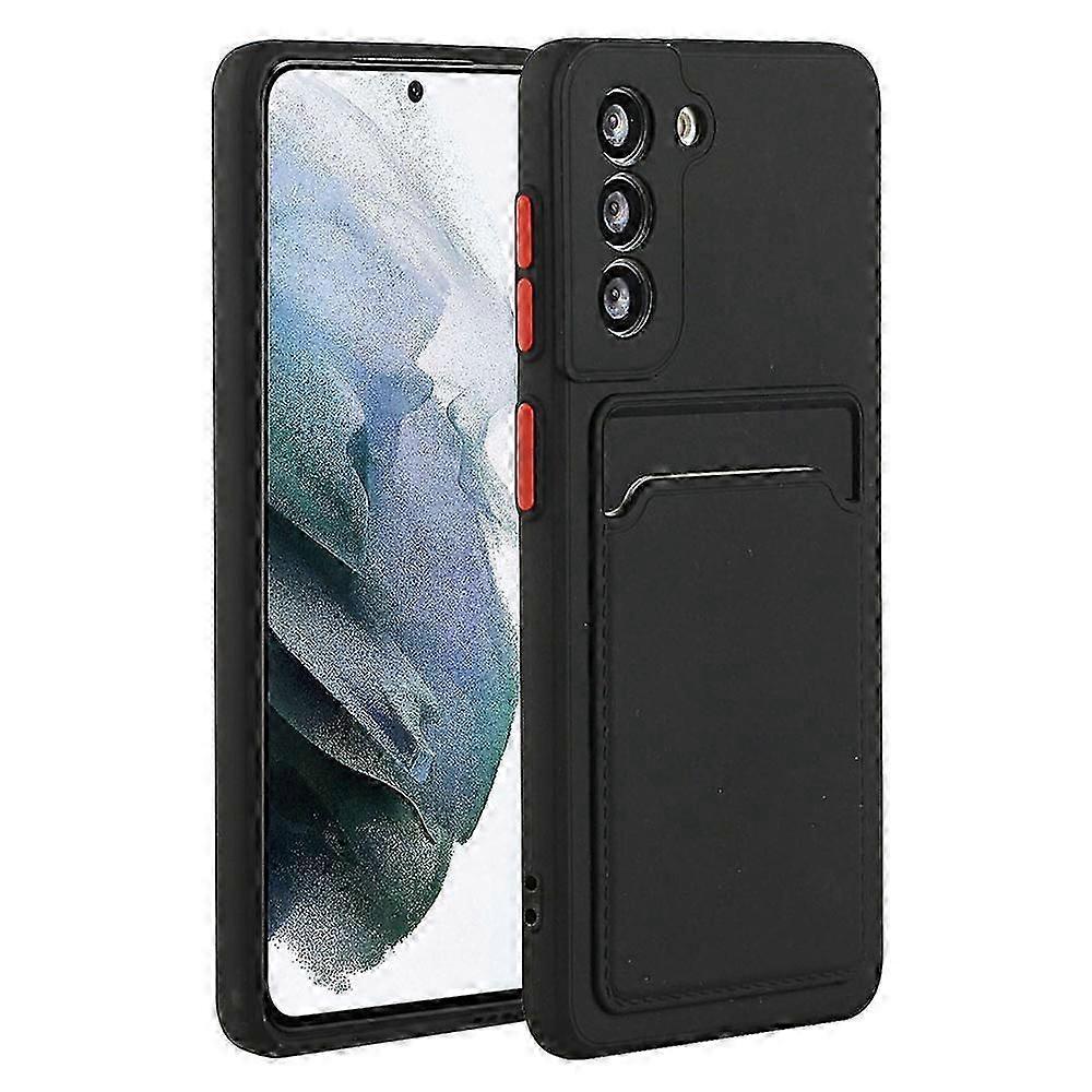 For Samsung Galaxy S23 Anti-drop Phone Case Soft Tpu Protective Cover With Card Holder