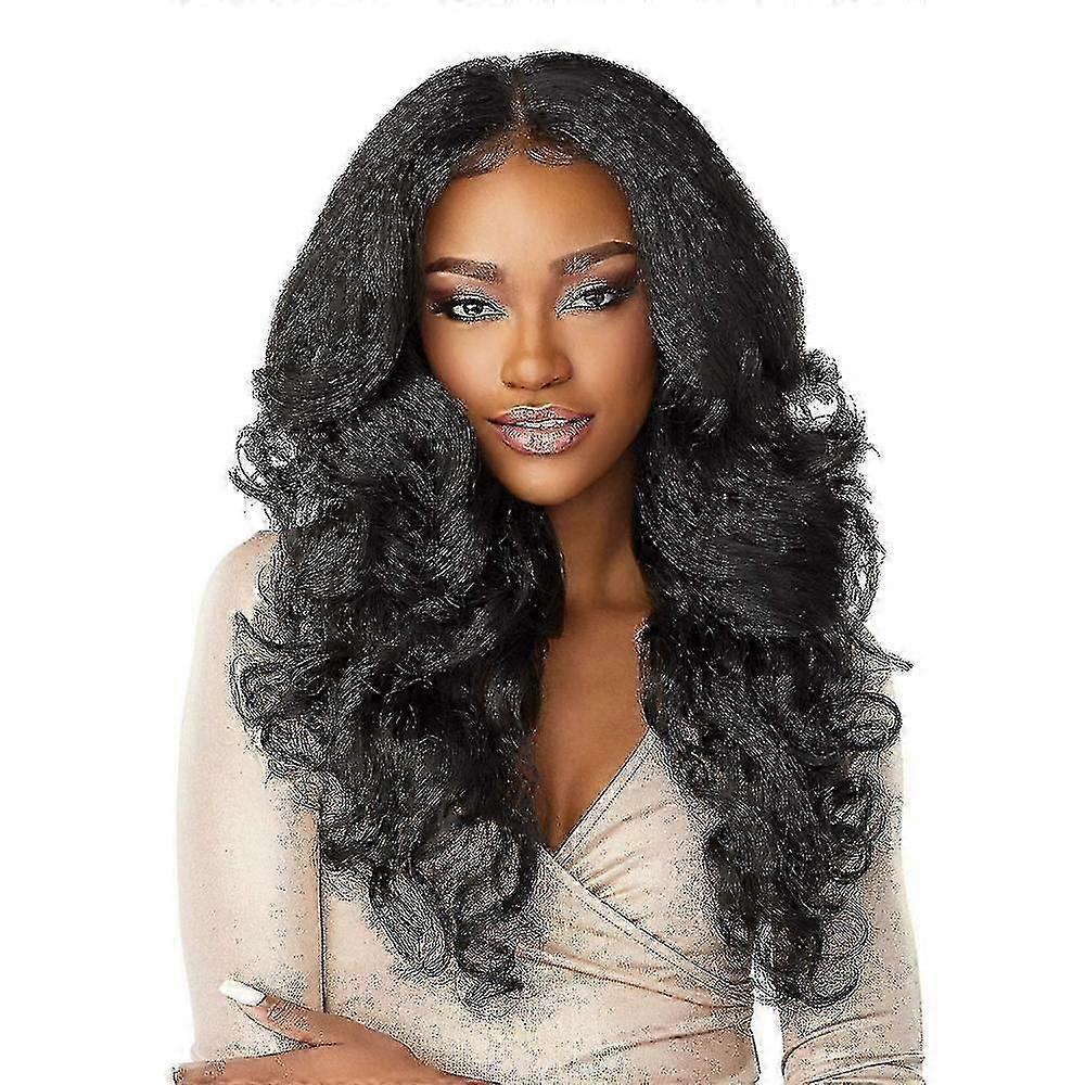 Synthetic Lace Wig - (dark Brown) KYD