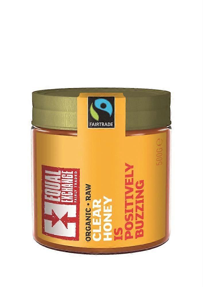Equal Exchange Organic Fairtrade Raw Clear Honey 500g