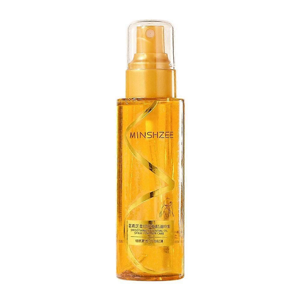 100ml(A)$Mingxizhi Soft Hair Care Essential Oil Spray Anti-frizzy Perm and Dye Damage Long-lasting Fragrance Hair Care Essential Oil