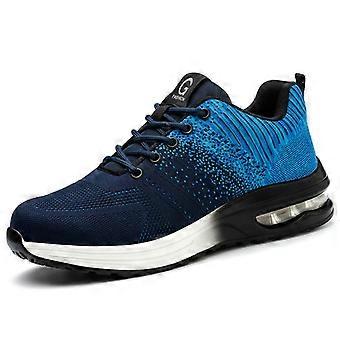Luftpude Arbejdssko Ståltå Sikkerhedssko Mand Arbejde Sikkerhedssko Punkteringssikre Arbejde Sneakers Letvægts Konstruktion Sko