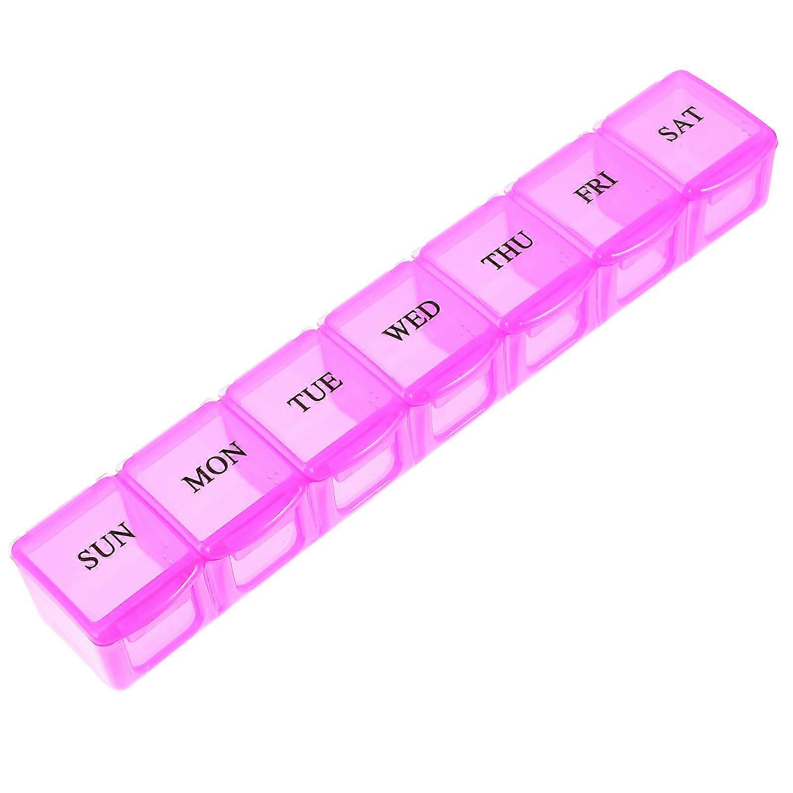 Daily Use Pill Container, Compact and Durable, Keeps Medication Safe