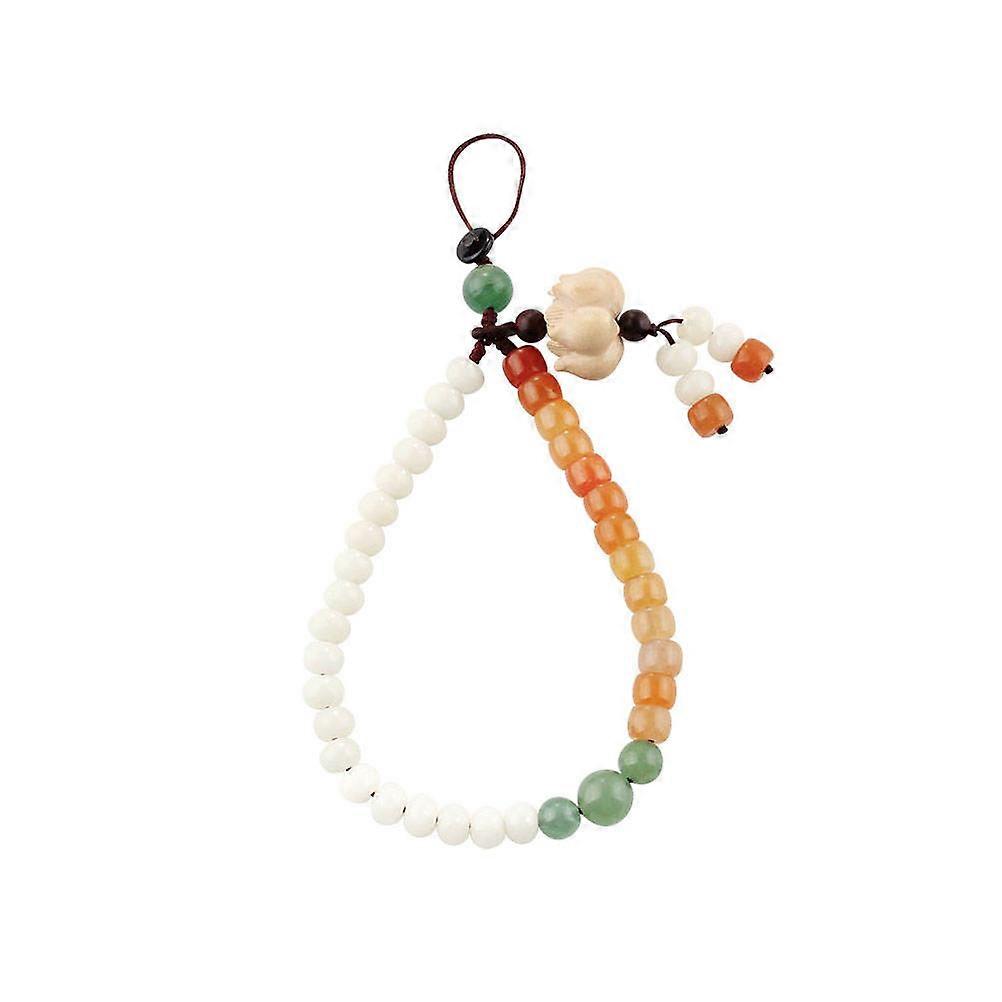 Phone Lanyard Chinese Style Gold Jade Mobile Phone Accessory Daily Use 1Pcs