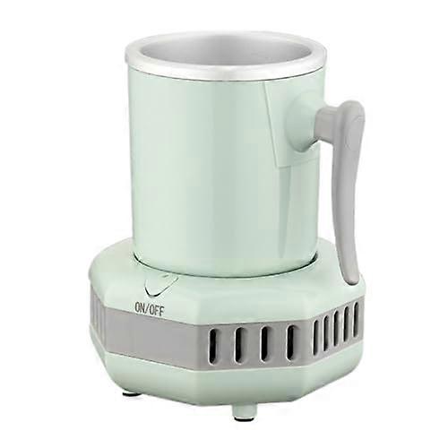 Fast Cooling Cup Electric Mini Drink Cooler for Instant Cooling of Coke and , for Home and Office Use Green