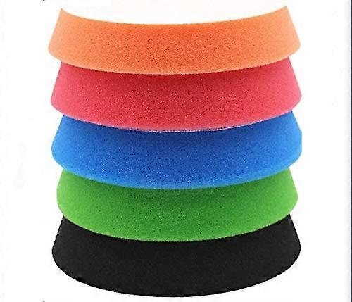 Car Polishing Pads 150 mm Set of 5, Sponge Polishing Wheel Discs for Auto Detailing and Buffing Compounds