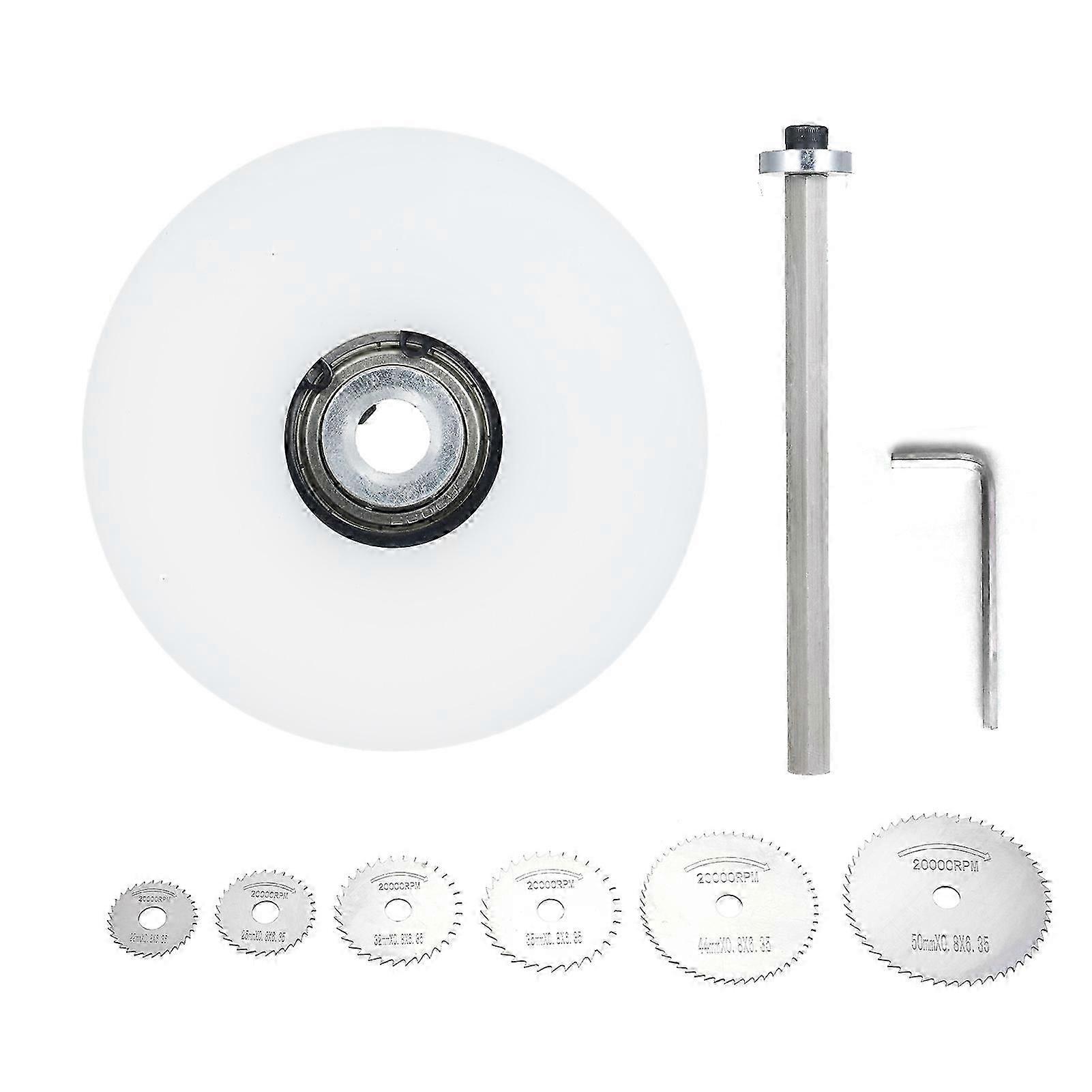 Inside Pipe Cutter for PVC Pipe Cutter Tool with Adjustable Depth Gauge Guide 6Pcs Saw Tooth Blades with 3.15inch Guide Disk Plumbing Internal Plasti