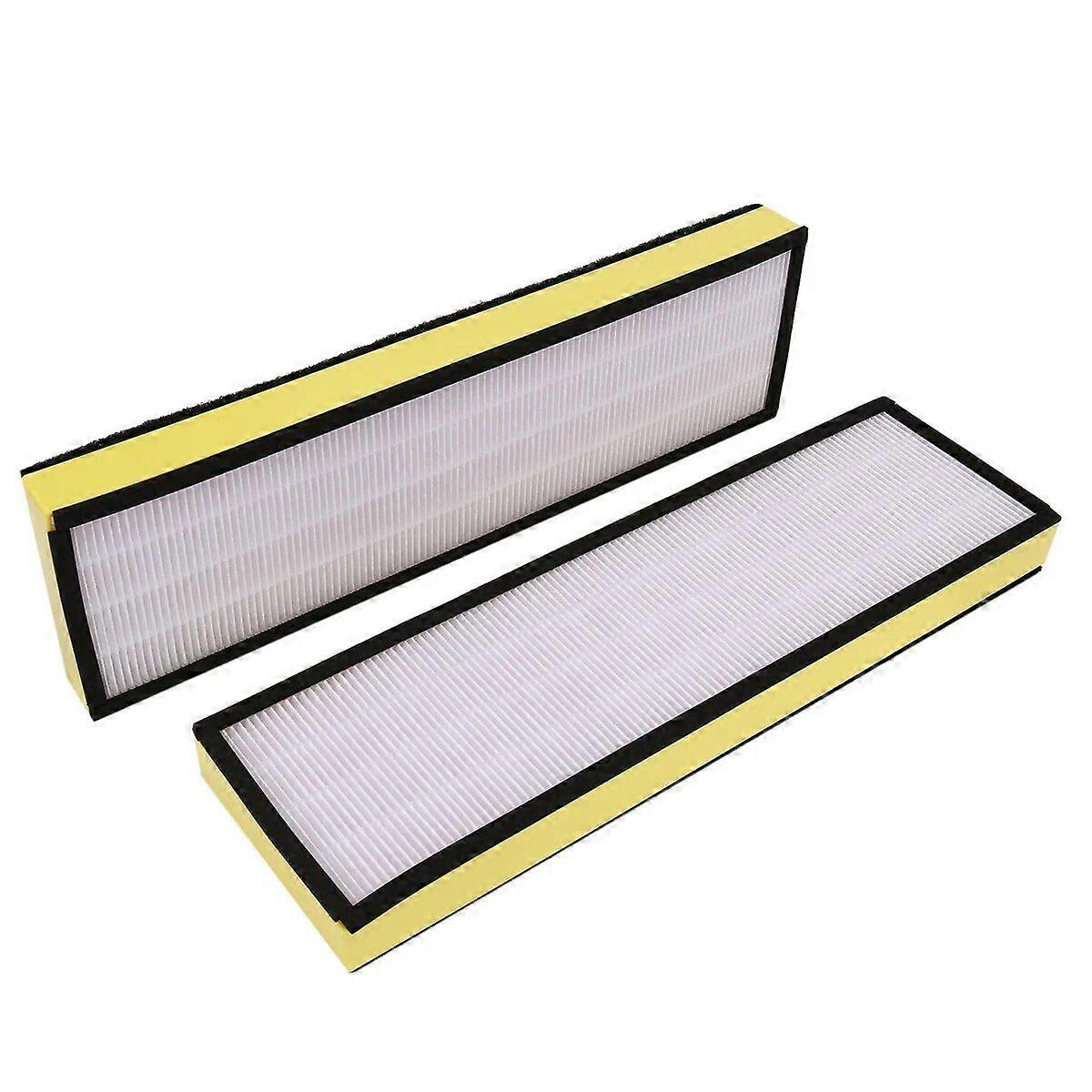 2pcs HEPA Filter and Carbon Cotton Kit Replacement Air Purifier Filters for GermGuardian FLT4825 FLT4800