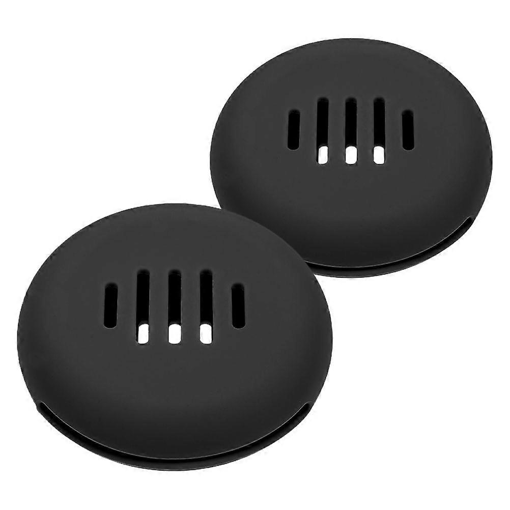 Travel Makeup Sponge Holder Silicone Case Breathable and Shatterproof for Business or Travel 2Pcs