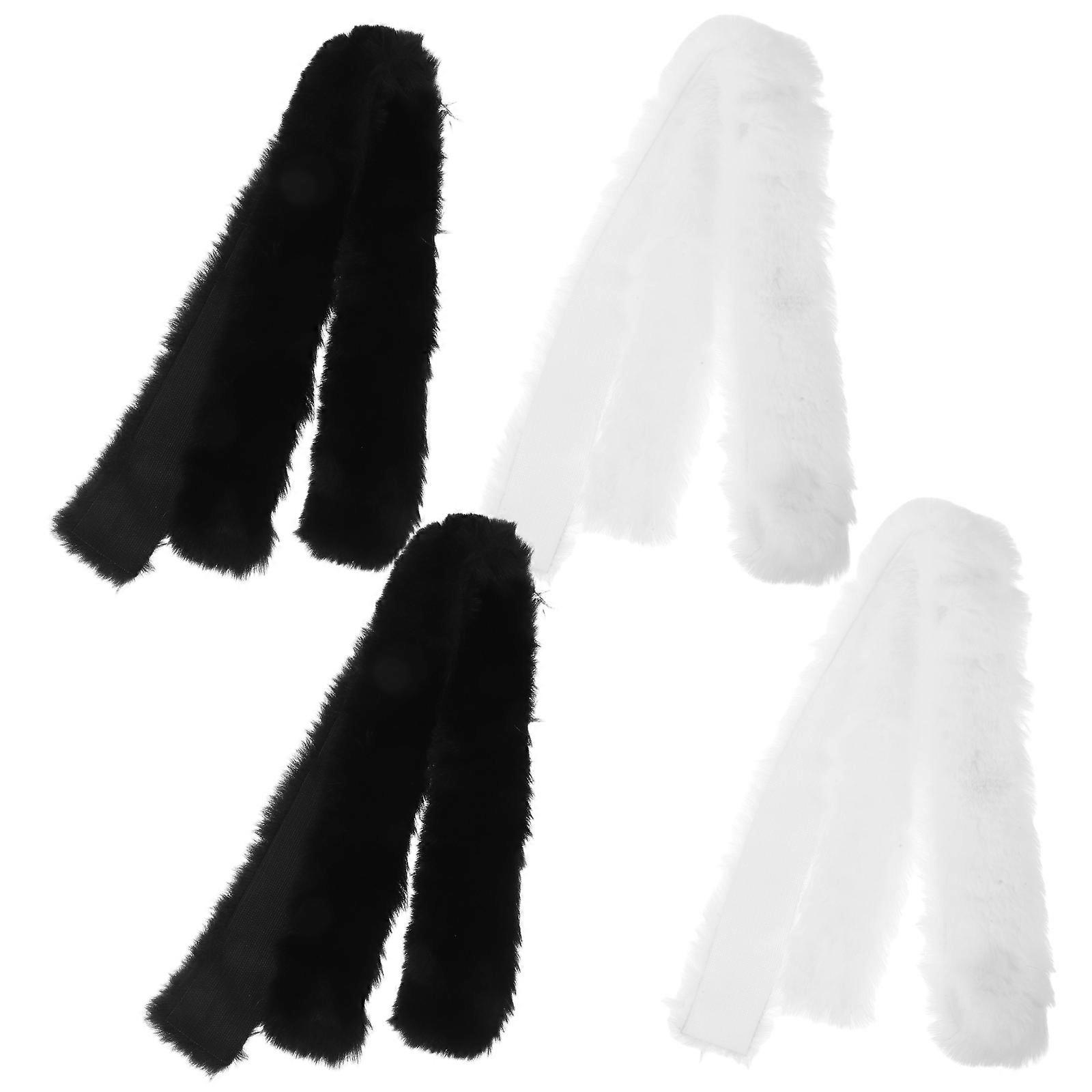 Faux Fabric Strips For Various Creative Projects Garment Decoration All Users 4Pcs