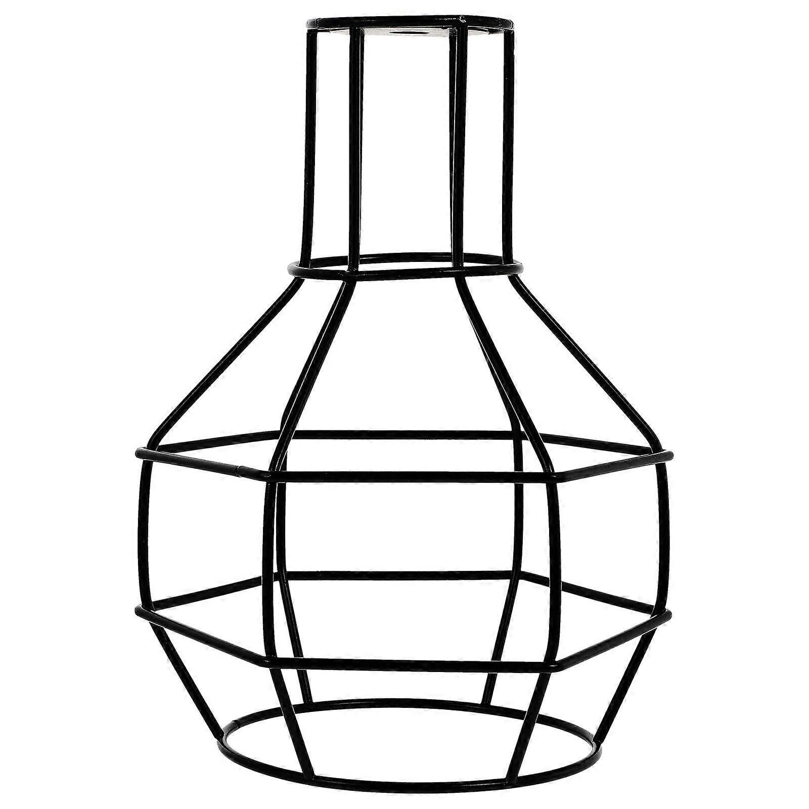 Lamp Shades Metal Lampshade Vintage Style Iron Art for Table Lamp 7.7 4.8 4.8in 1Pcs