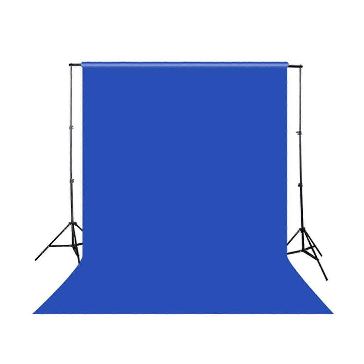 Backdrops for Photography Double-Sided Color Photo Background Cloth 2 x 1m Blue 1Pcs