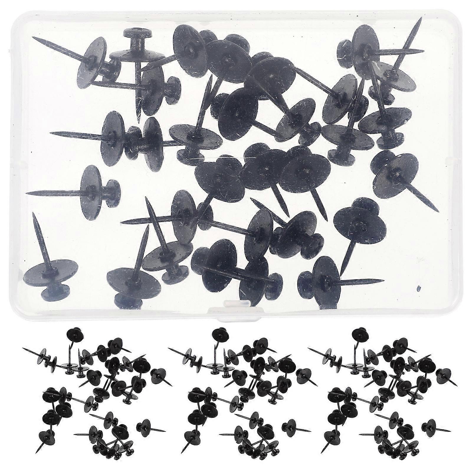 Bulletin Board Thumb Tacks Flat Head Tacks For Office Usage 30Pcs