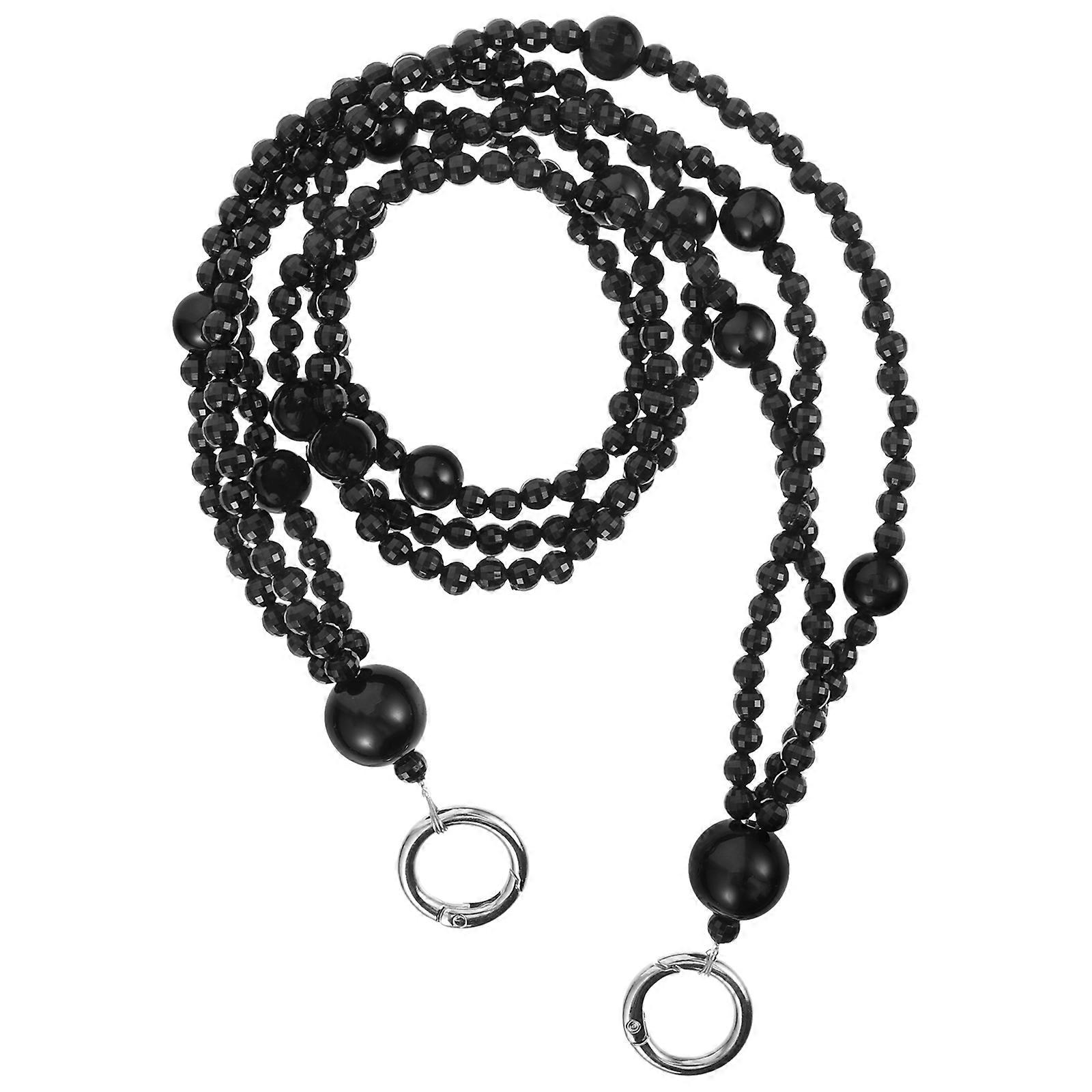 Beaded Chain Shoulder Bag Strap Replacement for Handbags – Stylish DIY Accessory for Women with Durable, Eye Catching Design