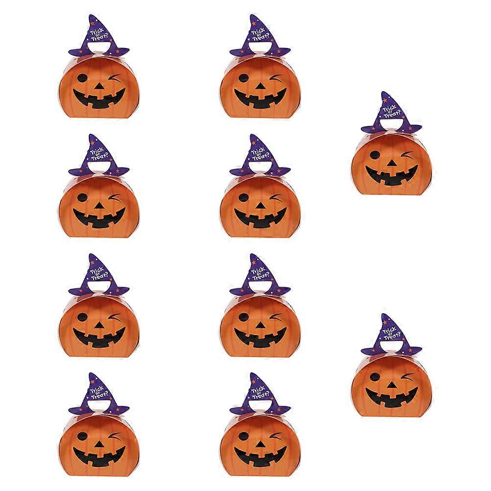 Funny Candy Holders Classic Halloween Design Sweets Storage Box For Home Decoration 3.9×3.6×3.1in 20Pcs